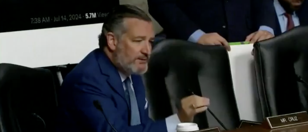 ‘Stop Interrupting Me’: Ted Cruz Unloads On Acting Secret Service Director For ‘Refusing To Answer’ His Questions